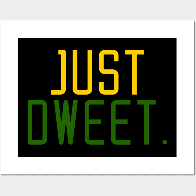 Just Dweet, Jamaican, Jamaica Wall Art by alzo